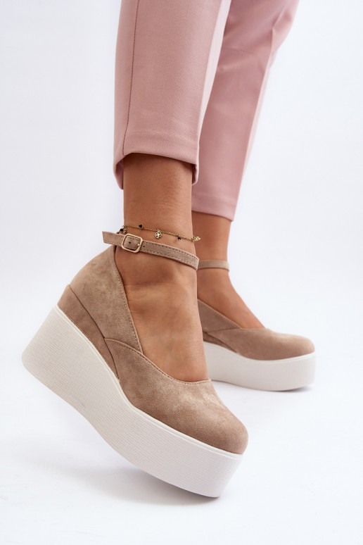 Espadrillas beige Malla Espadrillas beige Malla