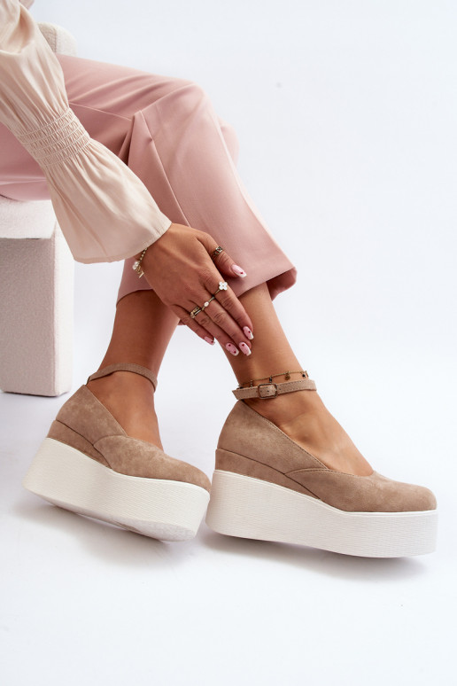 Espadrillas beige Malla
