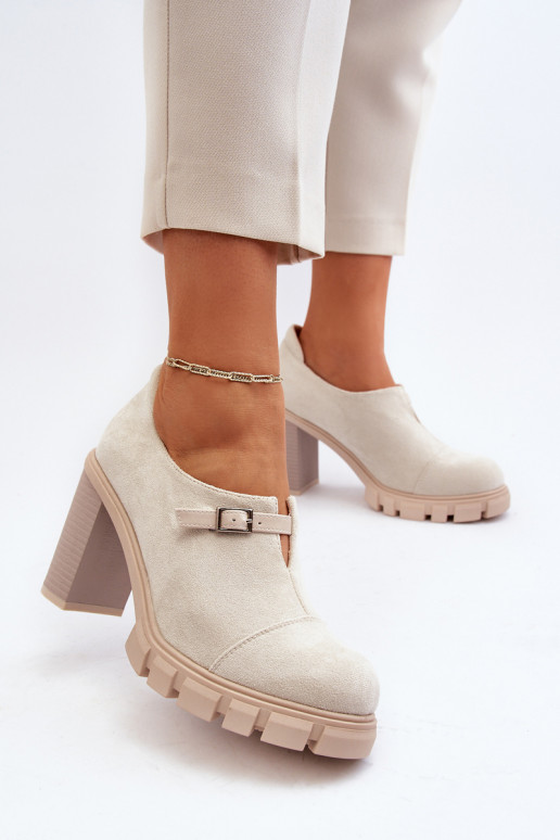Scarpe con tacco Tauina avorio