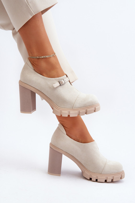 Scarpe con tacco Tauina avorio