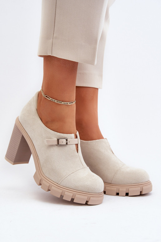 Scarpe con tacco Tauina avorio