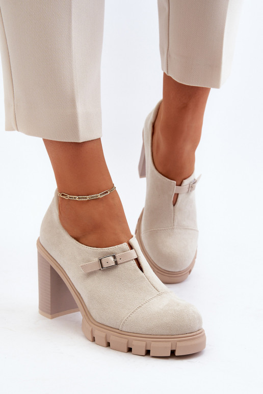Scarpe con tacco Tauina avorio