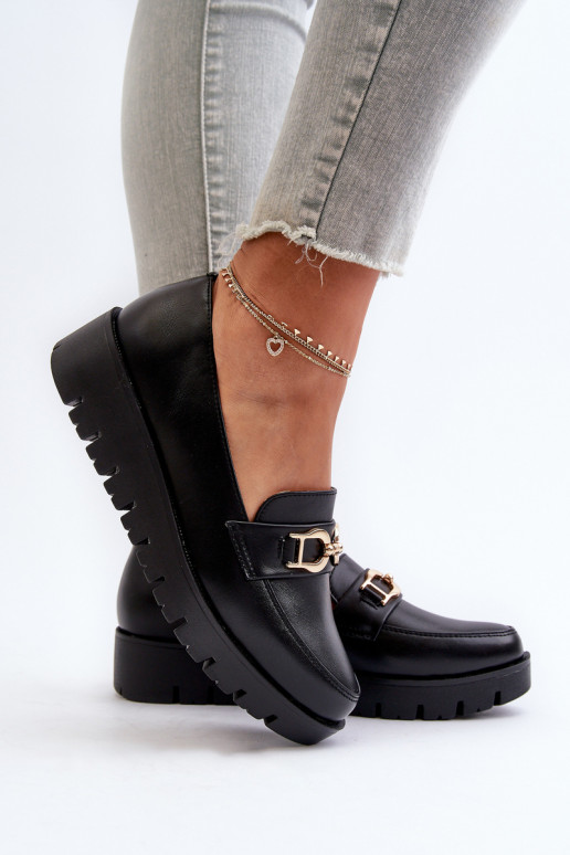 Mocassini da donna con suola dorata... Mocassini da donna con suola dorata...