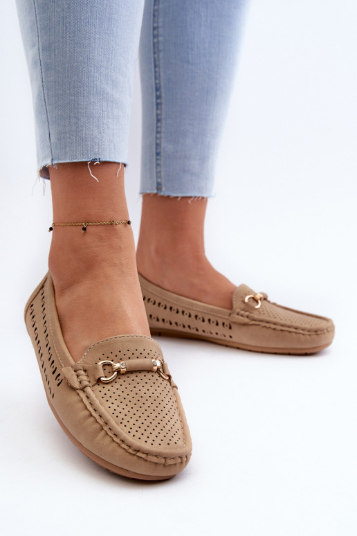 Mocassini da donna con elementi...