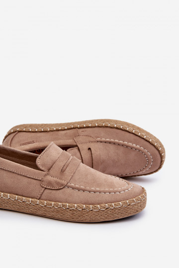Espadrillas in suede...