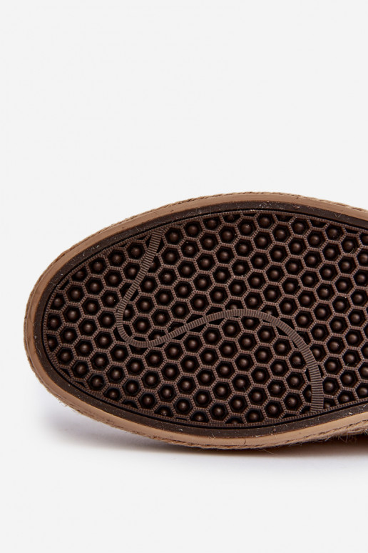 Espadrillas in suede artificiale...