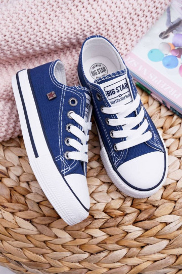 Scarpe per il tempo libero da bambino Big Star blu scuro