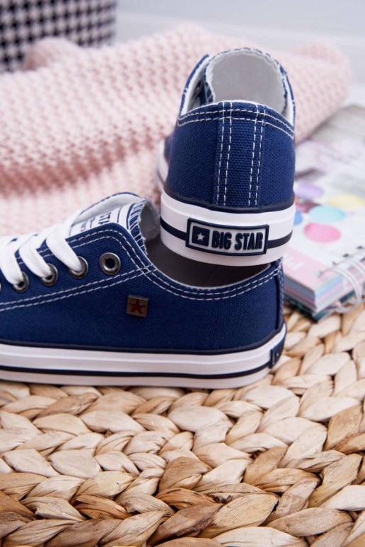 Scarpe per il tempo libero da bambino Big Star blu scuro