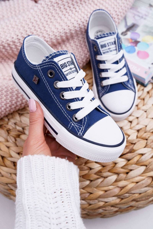 Scarpe per il tempo libero da bambino Big Star blu scuro