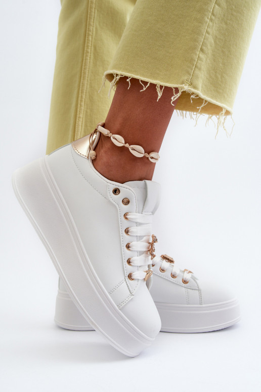 Sneakers da donna con plateau Cavisa... Sneakers da donna con plateau Cavisa...