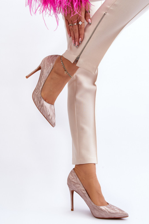 Scarpe col tacco Klonisa color champagne Scarpe col tacco Klonisa color champagne