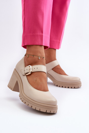 Scarpe Zazoo beige