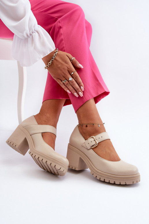 Scarpe Zazoo beige