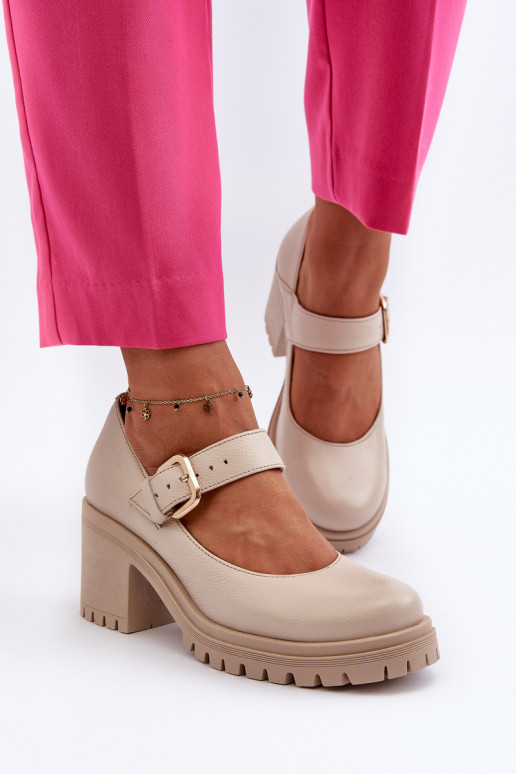 Scarpe Zazoo beige