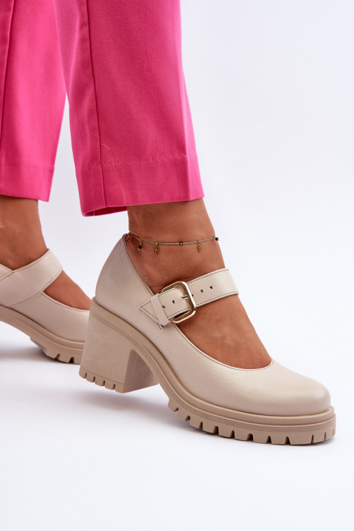 Scarpe Zazoo beige