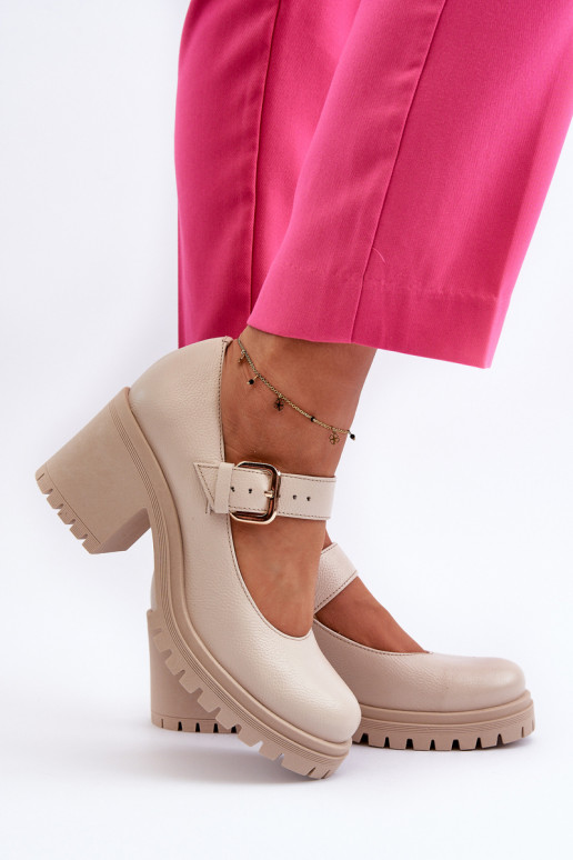 Scarpe Zazoo beige
