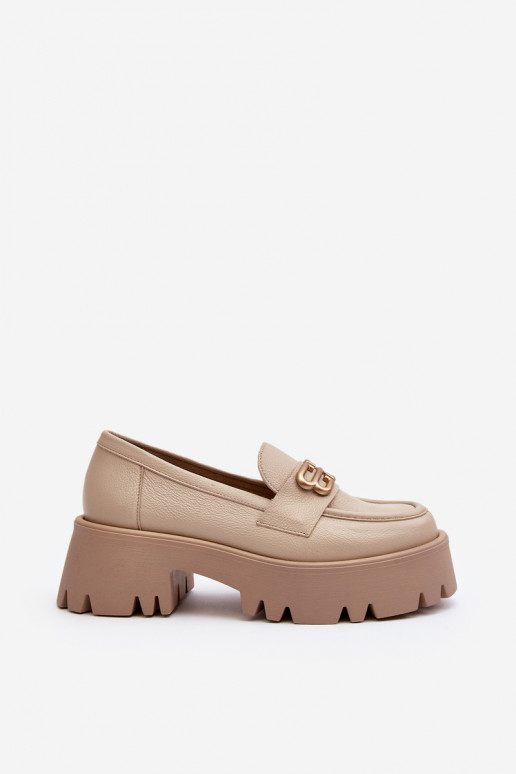 Mocassini Zazoo beige