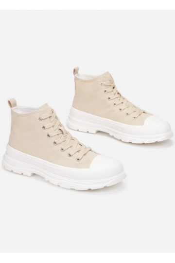 Scarpe per il tempo libero con suola beige