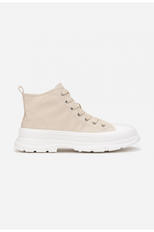 Scarpe per il tempo libero con suola beige