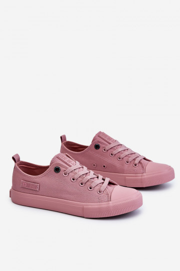 Sneakers modello classico con suola piatta Big Star colore rosa 2
