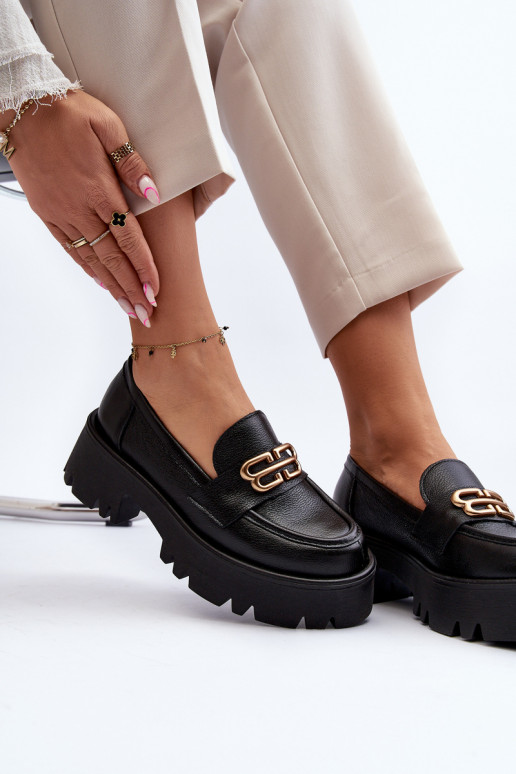 Mocassini Zazoo in nero