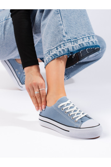 Scarpe da donna azzurre 2