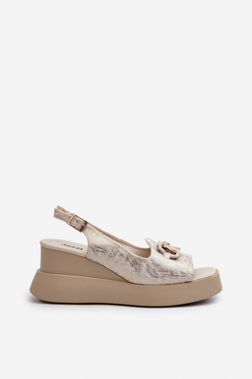 Sandali con plateau da donna con...