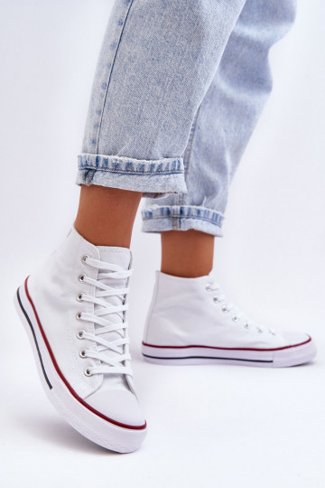 Sneakers modello classico in colore bianco Remos