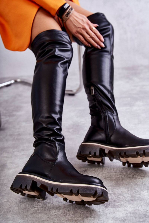 stivali sopra il ginocchio GOE...