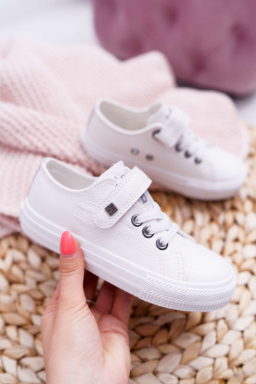Scarpe per il tempo libero da bambino BIG STAR colore bianco