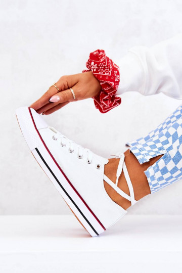 Scarpe bianche per il tempo libero 2