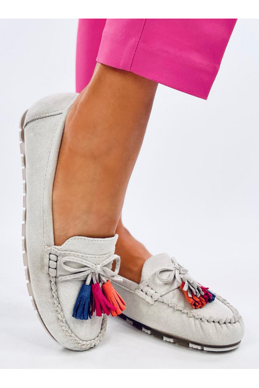 Mocassini TAMLA GRIGIO Mocassini TAMLA GRIGIO