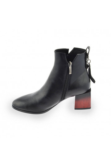 Stivali con tacco spesso,... 2