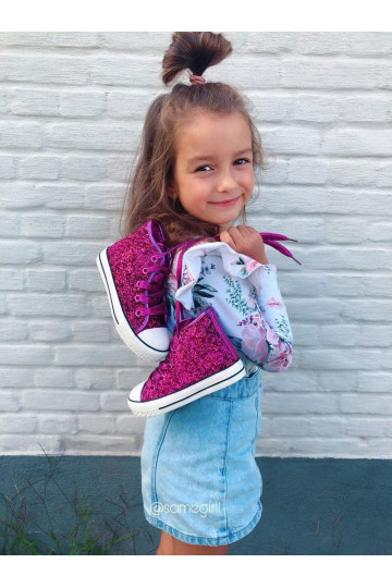 Scarpe casual per bambini con glitter Ally 2
