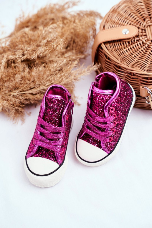 Scarpe casual per bambini con glitter... Scarpe casual per bambini con glitter...