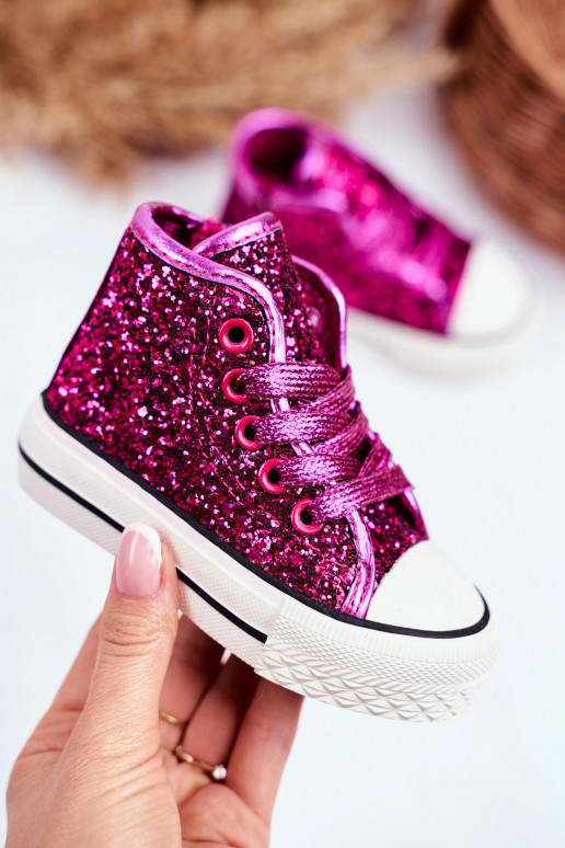 Scarpe casual per bambini con glitter... Scarpe casual per bambini con glitter...