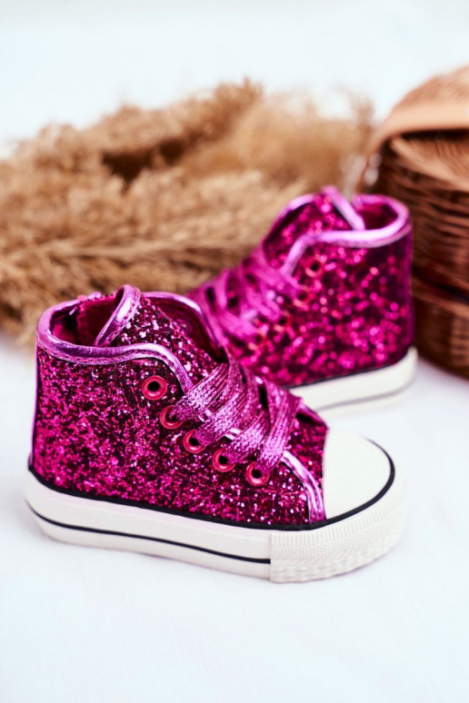 Scarpe casual per bambini con glitter... Scarpe casual per bambini con glitter...