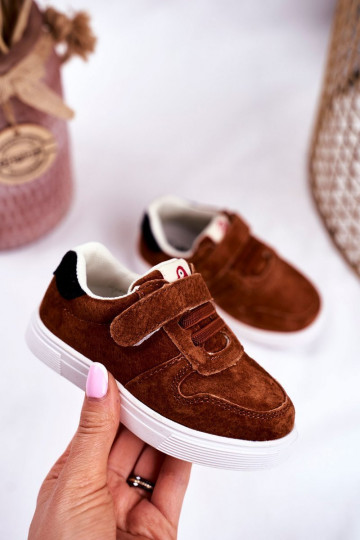 Scarpe casual per bambini in colore marrone 2