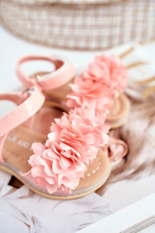 Sandali per bambini con fiori in...