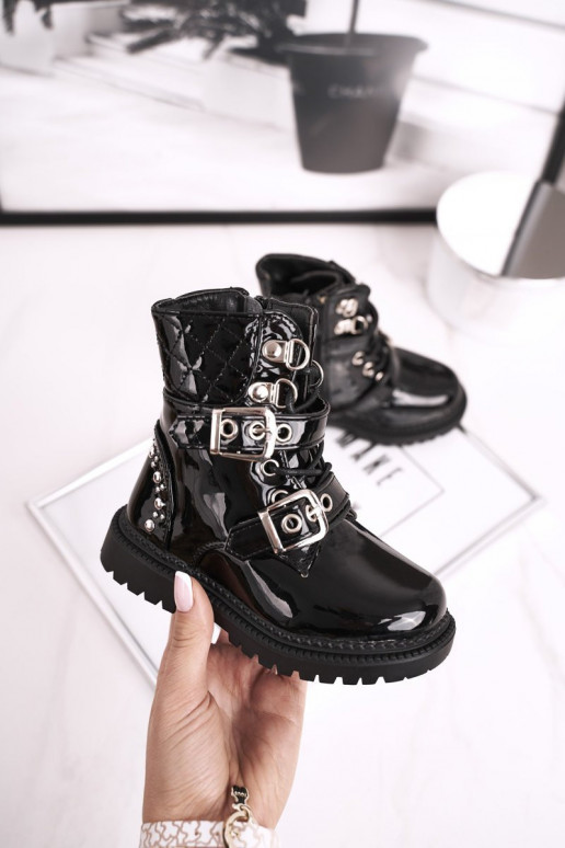 Stivali riscaldati in colore nero Mousie