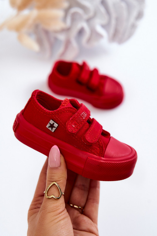 Sneakers da bambino con suola piatta...