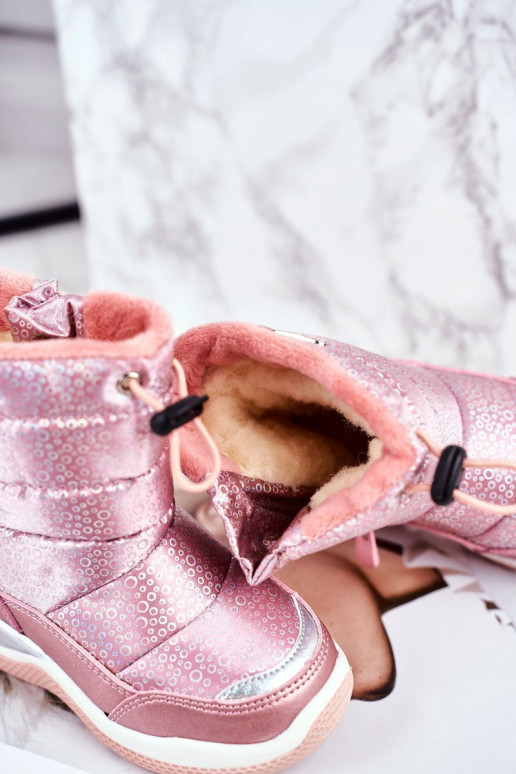 Doposci per bambini in colore rosa