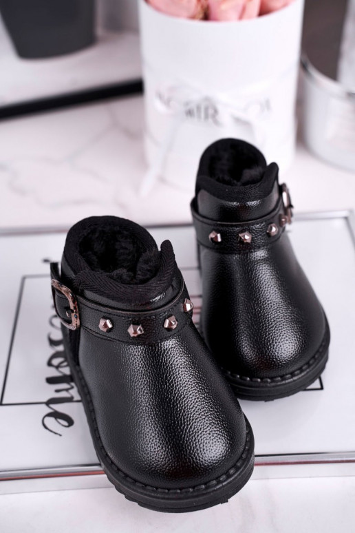 Caldi stivali da neve in nero