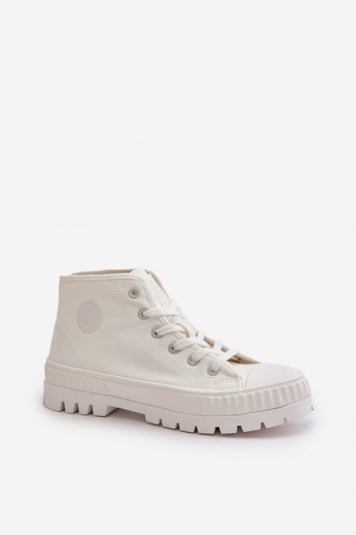 Scarpe per il tempo libero con uno stivale A causa di Kubo Big Star OO274009 Colore bianco