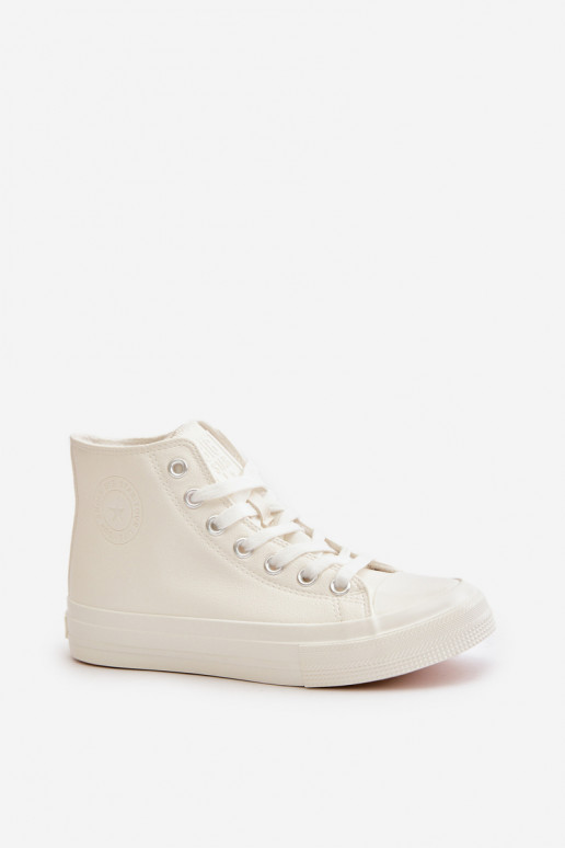 Scarpe per il tempo libero riscaldamento in ecopelle Colore bianco Big Star OO274932 Scarpe per il tempo libero riscaldamento in ecopelle Colore bianco Big Star OO274932