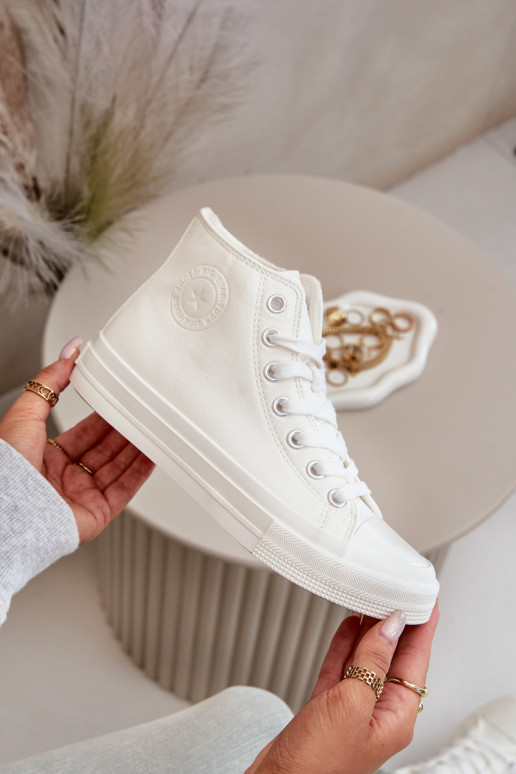 Scarpe per il tempo libero riscaldamento in ecopelle Colore bianco Big Star OO274932 Scarpe per il tempo libero riscaldamento in ecopelle Colore bianco Big Star OO274932