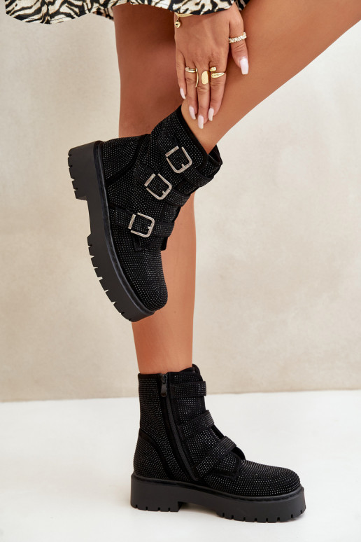 riscaldamento Stivali da donna Con decorazione colore nero Ciascia riscaldamento Stivali da donna Con decorazione colore nero Ciascia