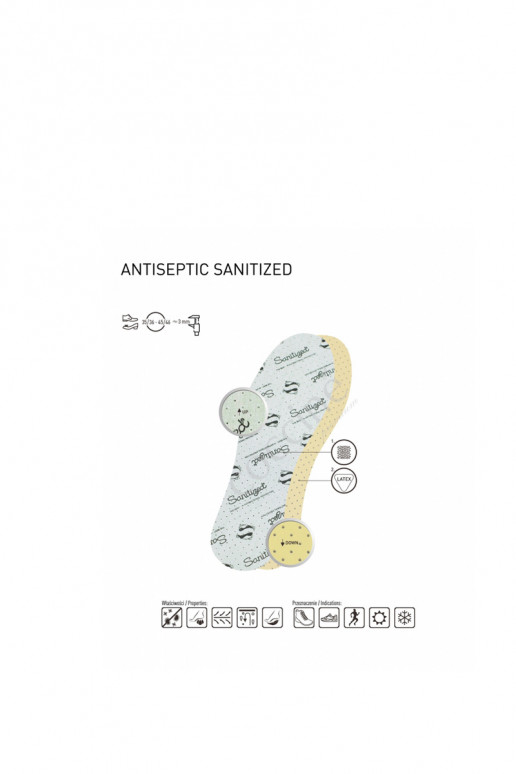 Solette Antibatteriche Coccine Sanitized Antisettico