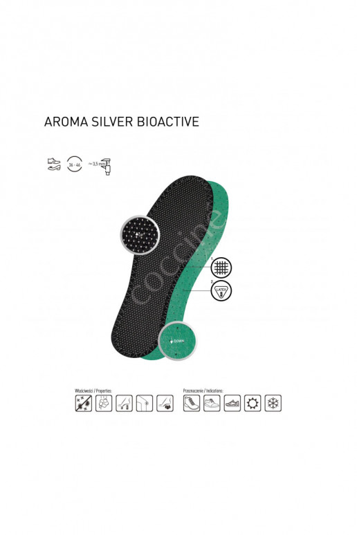 Solette antibatteriche Coccine Silver Bioactive