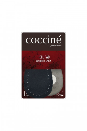 Solette Coccine in cuoio naturale nero